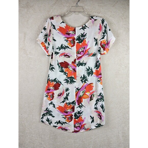 XIX Palms Hawaii Women's Short Sleeve Floral Dress Size 3 - Picture 4 of 4
